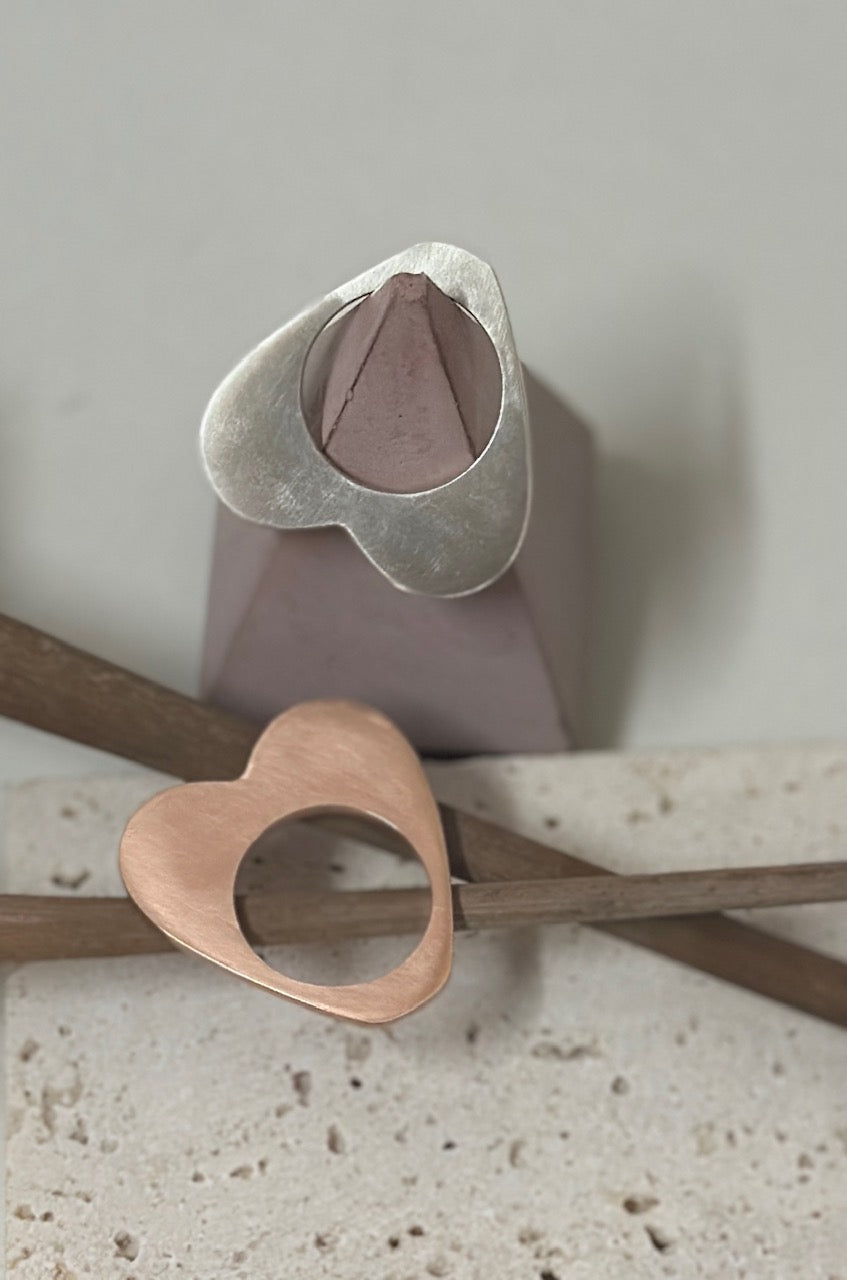 Got Heart Ring, Silver