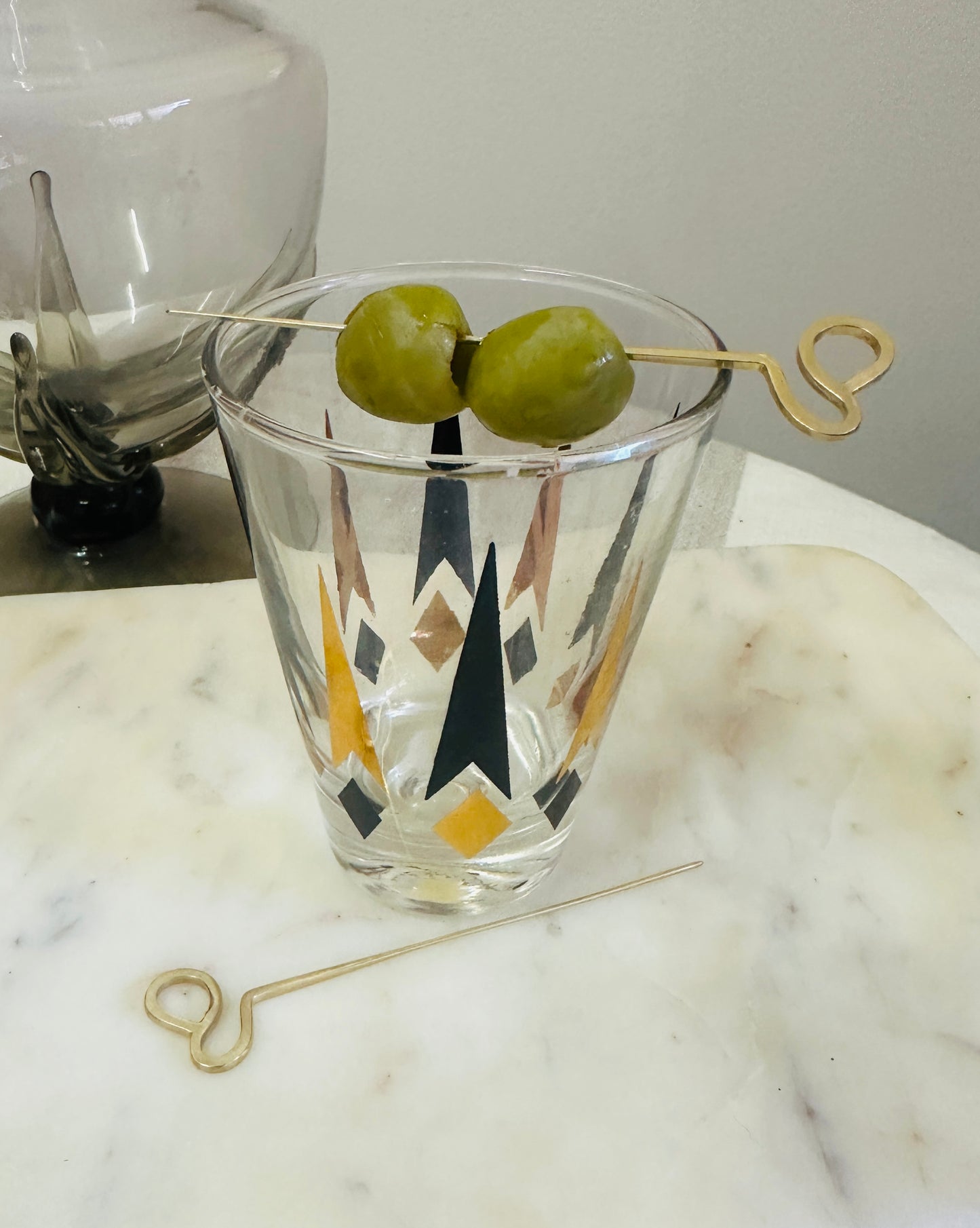 Brass Loops Cocktail Picks